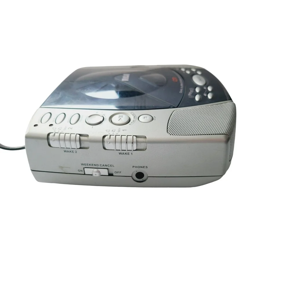 RCA Clock Radio and CD Player‎